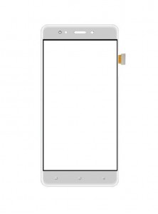 Touch Screen Digitizer For Qmobile Noir Lt750 Gold By - Maxbhi.com