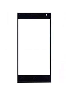 Replacement Front Glass For Gaba A6 Black By - Maxbhi.com