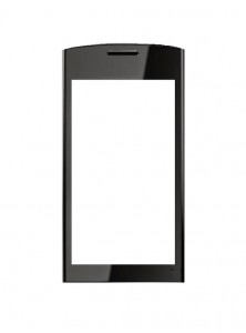 Touch Screen Digitizer For Nokia Asha 500 Rm750 Black By - Maxbhi.com