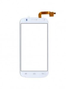 Touch Screen Digitizer For Intex Aqua I5 Octa White By - Maxbhi.com