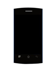 Lcd With Touch Screen For Bephone B.united Black By - Maxbhi.com