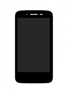 Lcd With Touch Screen For Zen Ultrafone 502 Qhd Black By - Maxbhi.com
