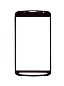 Replacement Front Glass For Samsung Galaxy S4 Active Shve470s Blue By - Maxbhi.com