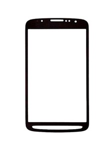 Replacement Front Glass For Samsung I9295 Galaxy S4 Active Black By - Maxbhi.com