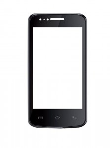 Replacement Front Glass For Iball Andi 4.5 K6 Black By - Maxbhi.com