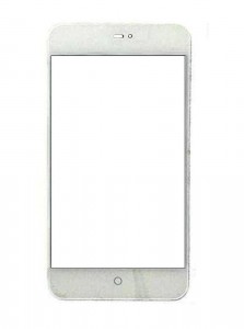 Replacement Front Glass For Meizu Mx2 White By - Maxbhi.com