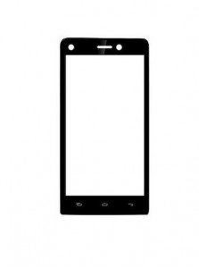 Replacement Front Glass For Xolo Play 8x1020 Black By - Maxbhi.com