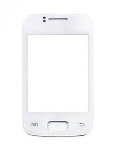 Replacement Front Glass For Samsung Gts6102b White By - Maxbhi.com
