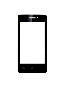 Replacement Front Glass For Iball Andi4 Ips Velvet Black By - Maxbhi.com