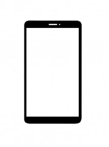 Replacement Front Glass For Iball Slide 3g 17 White By - Maxbhi.com
