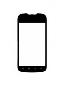 Replacement Front Glass For Zte Kis Flex Black By - Maxbhi.com