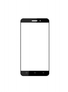 Replacement Front Glass For Mtech Eros Plus White By - Maxbhi.com