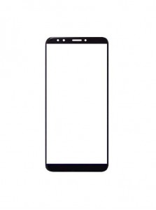Replacement Front Glass For Huawei Y7 Pro 2018 Black By - Maxbhi.com