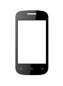 Replacement Front Glass For Ktouch M10 Plus Black By - Maxbhi.com