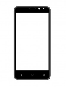 Replacement Front Glass For Yuho Y1 Grey By - Maxbhi Com