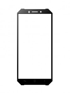 Replacement Front Glass For Ulefone Armor X2 Black By - Maxbhi Com