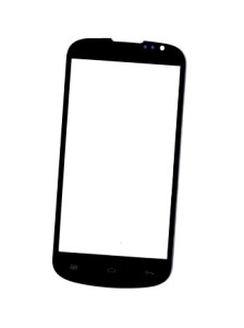 Replacement Front Glass For Lava Iris 458q Black By - Maxbhi.com