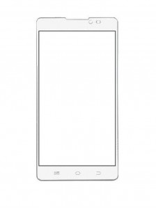 Replacement Front Glass For Coolpad 7298d White By - Maxbhi.com
