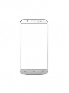 Replacement Front Glass For Micromax A119 Canvas Xl White By - Maxbhi.com