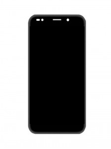Lcd With Touch Screen For Micromax Canvas Selfie 3 Q460 Blue By - Maxbhi.com