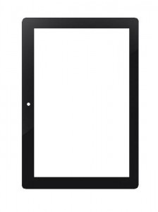 Replacement Front Glass For Amazon Kindle Fire Hdx 7 32gb Wifi Black By - Maxbhi.com