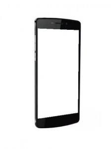 Replacement Front Glass For Ismart Is56i Mercury V6 Black By - Maxbhi.com