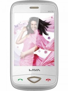 Touch Screen for Lava KKT 51 - White And Brown