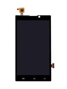 Lcd With Touch Screen For Intex Aqua I5 Hd Black By - Maxbhi Com