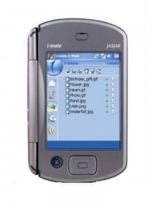 LCD with Touch Screen for i-mate JASJAR - Black