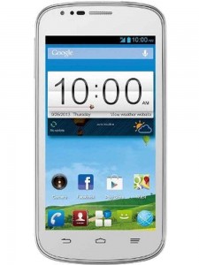 LCD with Touch Screen for ZTE Blade Q - White