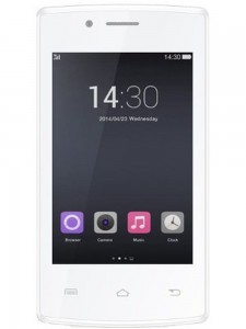 LCD with Touch Screen for Hi-Tech Amaze S315 - White