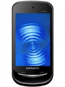 LCD with Touch Screen for Karbonn K1000 - Black