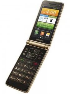 LCD with Touch Screen for Samsung Galaxy Golden - Gold