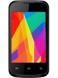 LCD with Touch Screen for Videocon X30 - Black