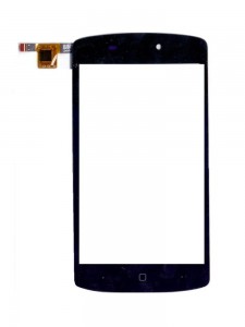 Touch Screen Digitizer For Intex Cloud Gem Plus White By - Maxbhi Com