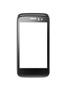 Replacement Front Glass For Karbonn Titanium S1 Plus Black By - Maxbhi.com