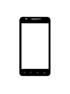 Replacement Front Glass For Micromax A101 Black By - Maxbhi.com