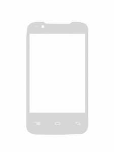 Replacement Front Glass For Lava Iris 356 White By - Maxbhi.com