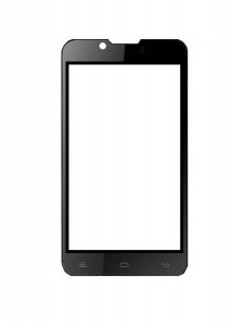 Replacement Front Glass For Gionee Ctrl V3 White By - Maxbhi.com