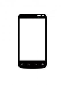 Replacement Front Glass For Spice Mi425 Stellar Black By - Maxbhi.com