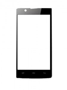 Replacement Front Glass For Intex Cloud 3g Candy Black By - Maxbhi.com