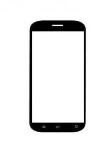 Replacement Front Glass For Cheers Smart 5 Black By - Maxbhi.com