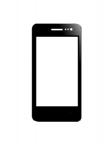 Replacement Front Glass For Videocon Infinium Z40 Pro Black By - Maxbhi.com