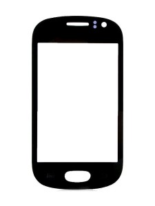 Replacement Front Glass For Samsung Galaxy Fame Duos C6812 Black By - Maxbhi.com