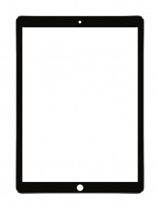 Replacement Front Glass For Apple New Ipad 2017 Wifi 32gb Silver By - Maxbhi.com