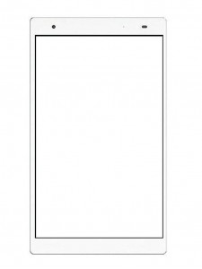 Replacement Front Glass For Lenovo Tab 4 8 Plus 64gb Wifi White By - Maxbhi.com