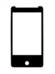 Replacement Front Glass For Htc Gratia A6380 White By - Maxbhi.com