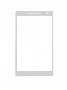 Replacement Front Glass For Asus Zenpad 8.0 White By - Maxbhi.com