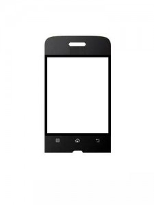 Replacement Front Glass For Spice M5885 Cappuccino 2 White By - Maxbhi.com