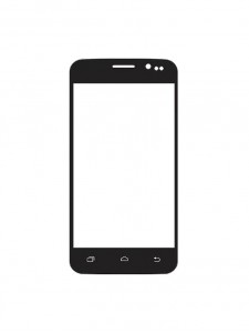 Replacement Front Glass For Cheers Smart X Black By - Maxbhi.com